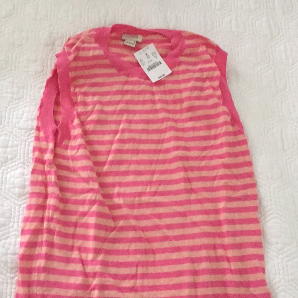 NWT jcrew sleeveless sweater